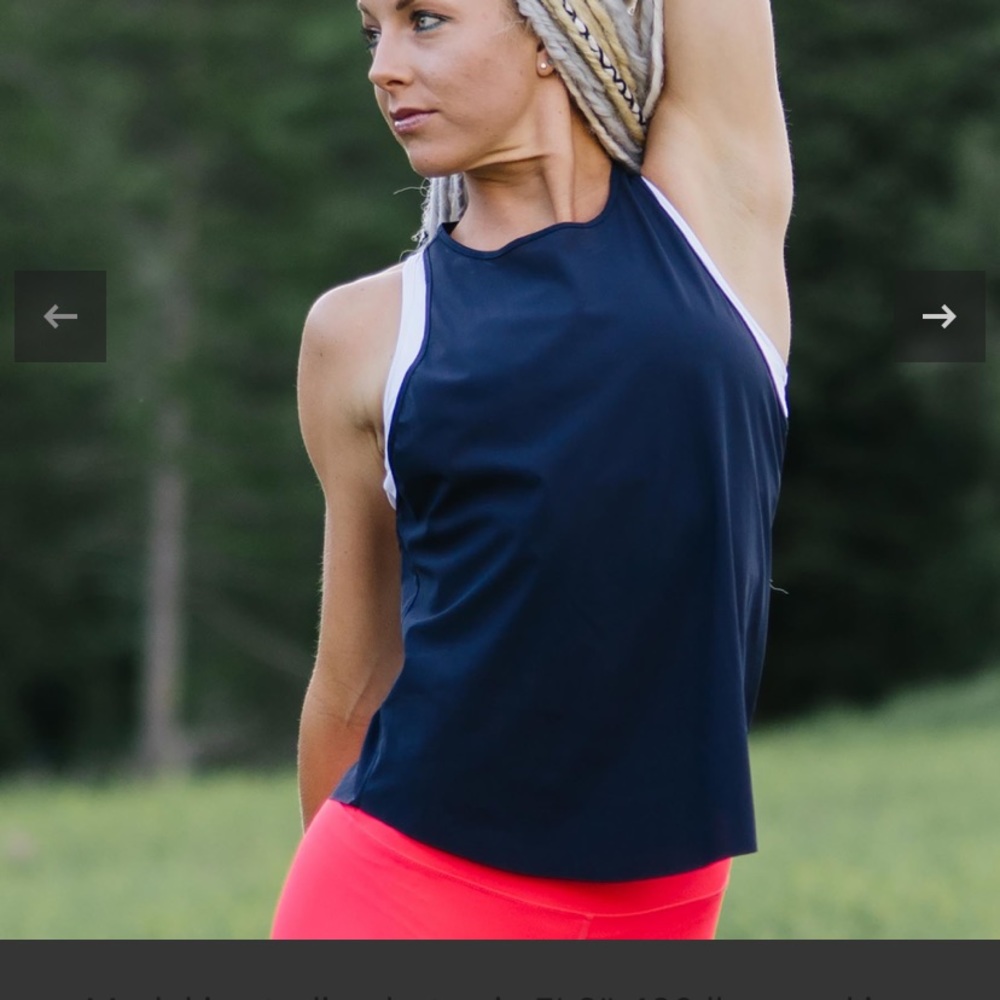 Zyia Active Double Racer Tank